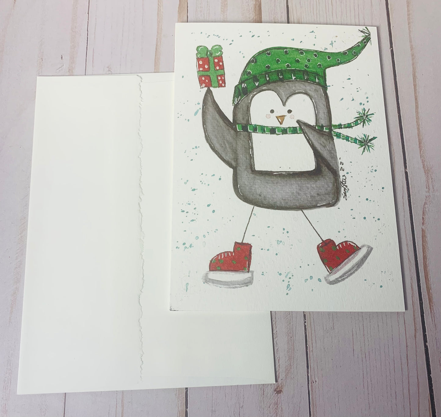 Skating Penguin
