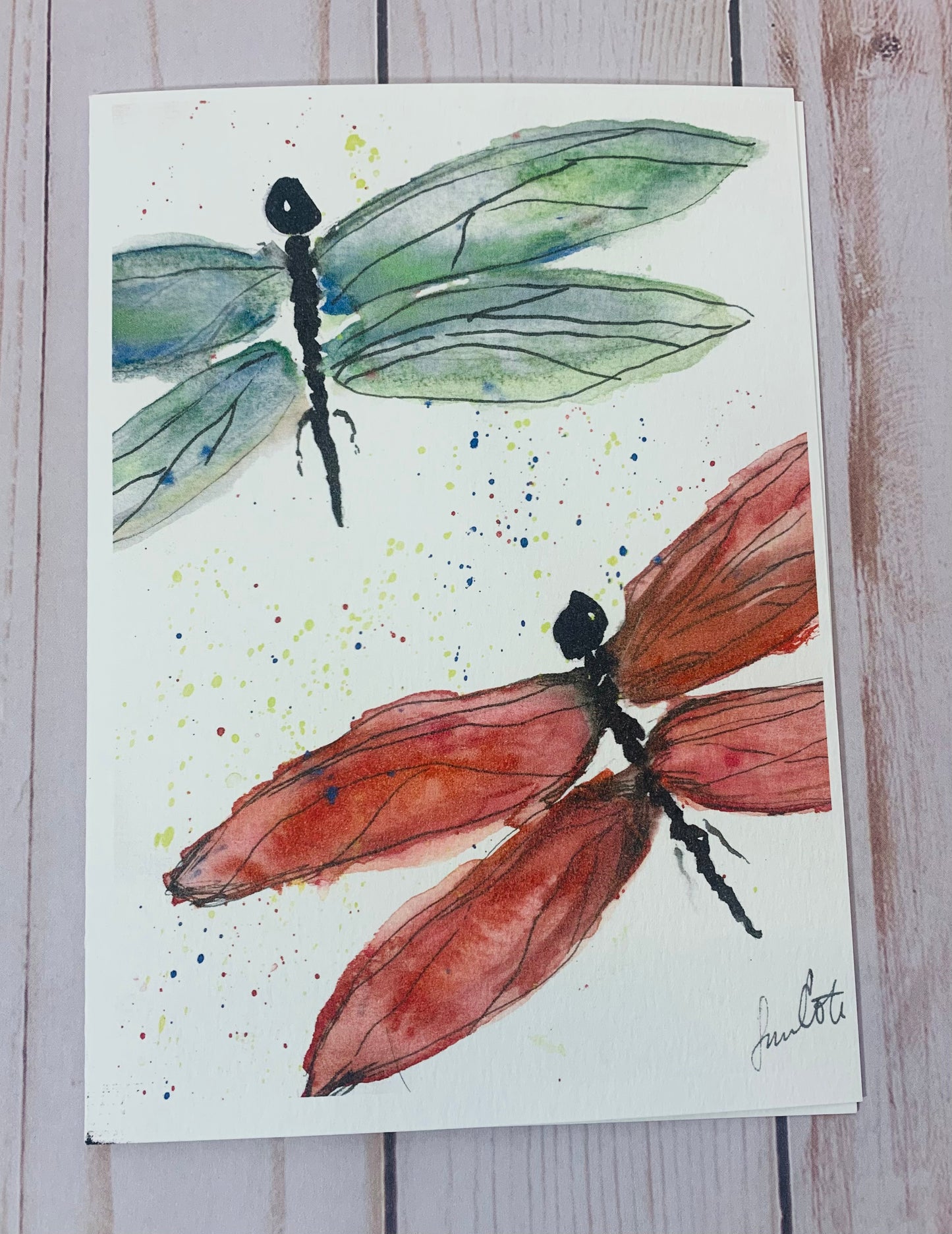 Dragonfly Card