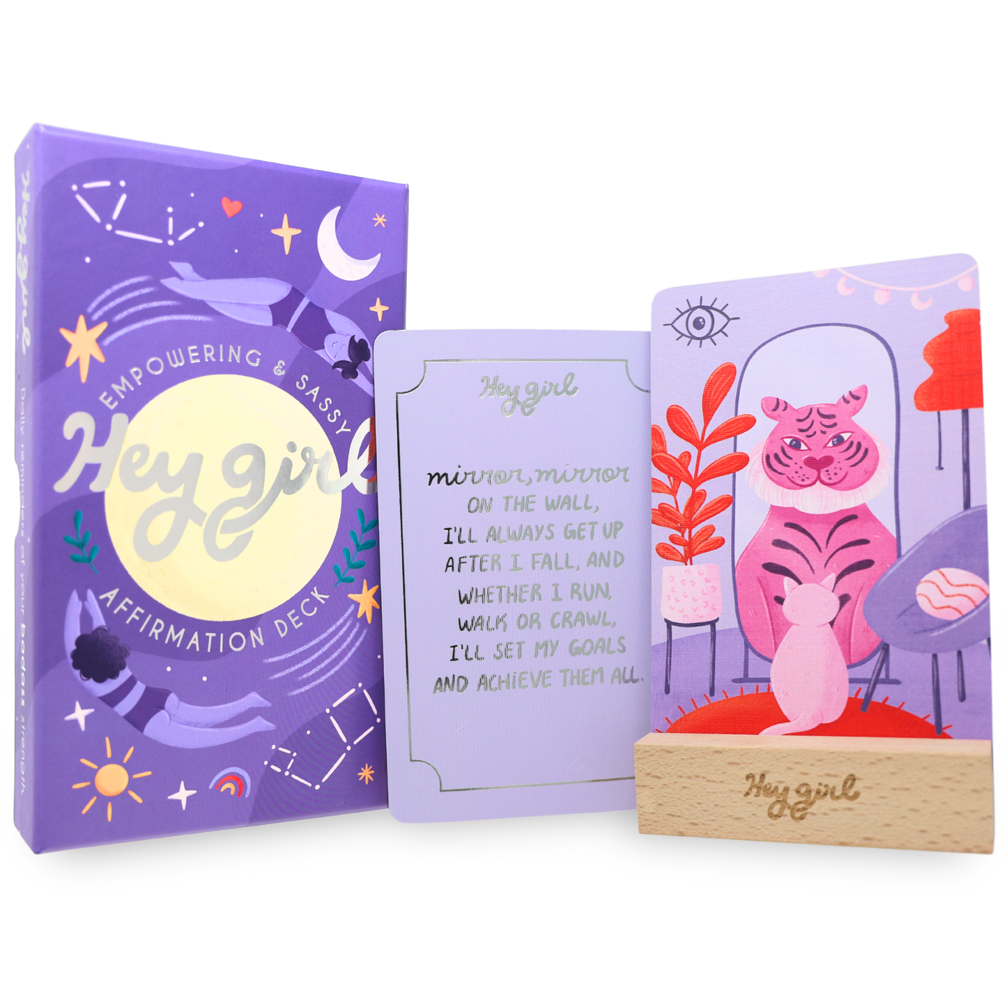 Hey Girl 60 Sassy Affirmation Cards for Empowering Women