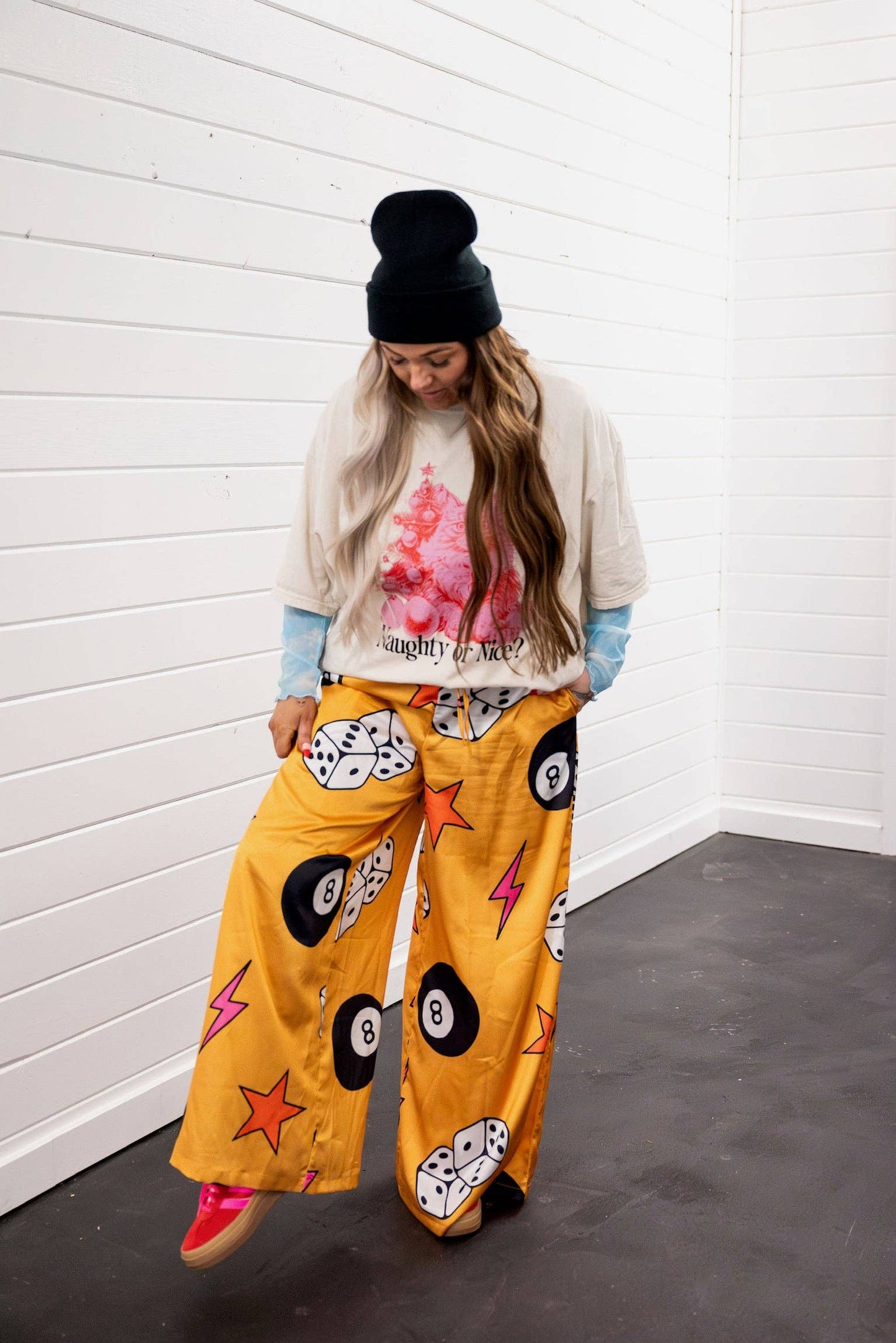 She's So Lucky Trousers Emyave™ Original (size: S-XXXL): M/L (fits like size 14-20)
