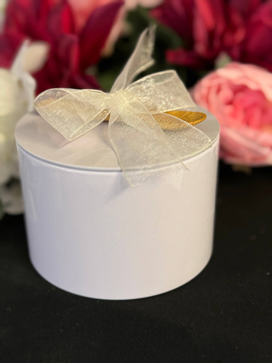 Stress Relief- Lotion Candle & Melts : 4 oz Black Tin