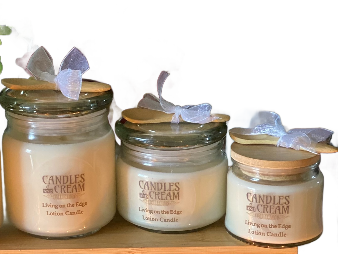 Stress Relief- Lotion Candle & Melts : 4 oz Black Tin