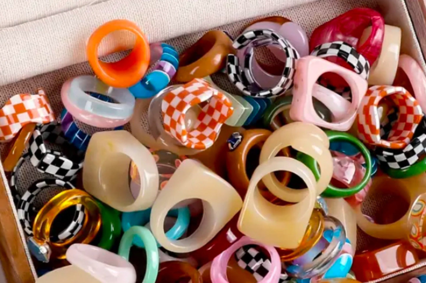 Adult resin rings
