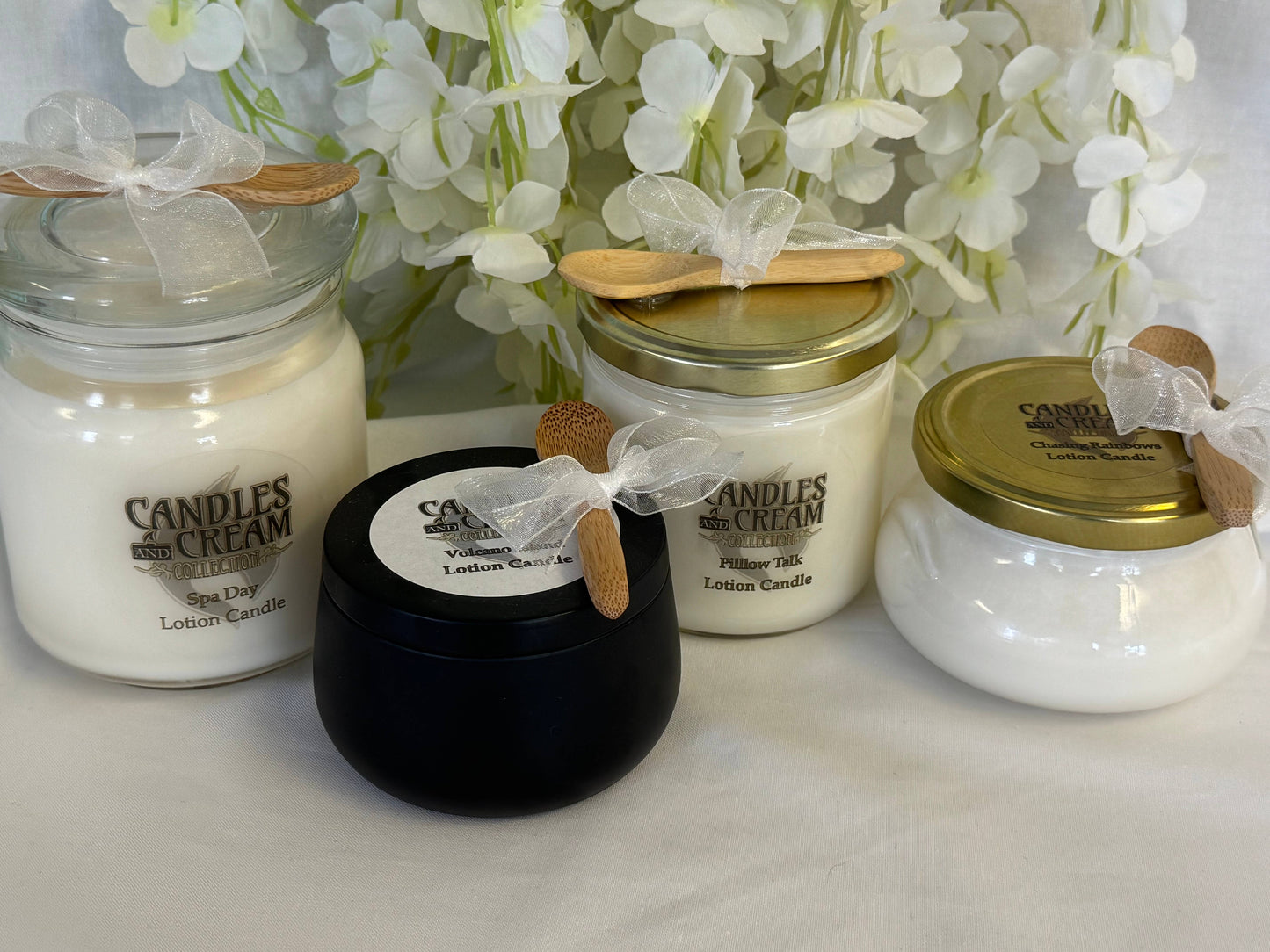 Toasted Vanilla- Lotion Candles and Lotion Melts: 6 oz Frosted Glass