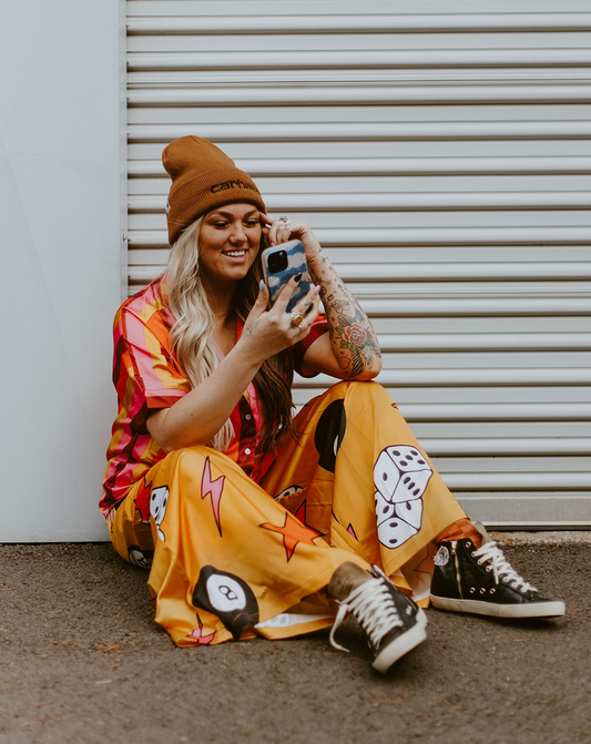 She's So Lucky Trousers Emyave™ Original (size: S-XXXL): M/L (fits like size 14-20)