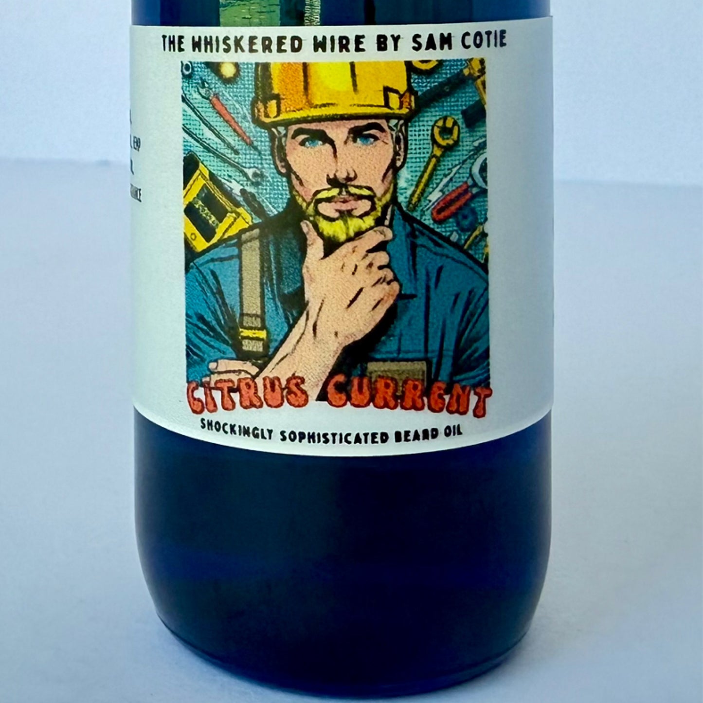 Whiskered Wire Citrus Current Beard oil