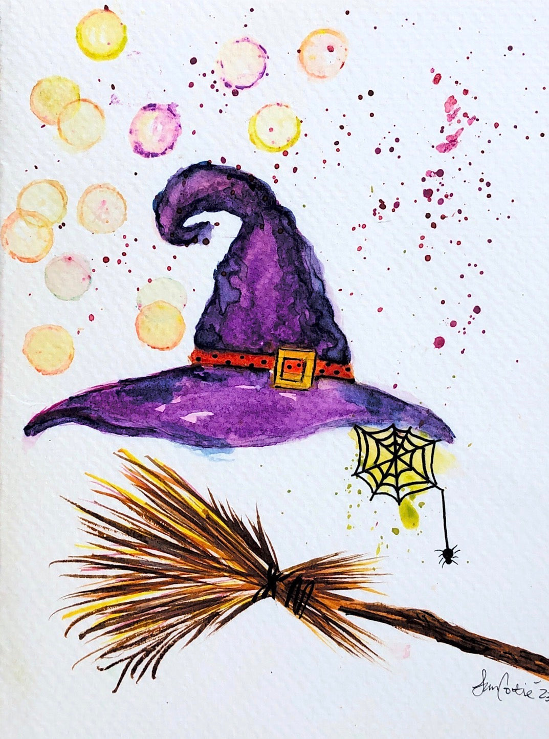 Something Wicked this way comes Greeting card