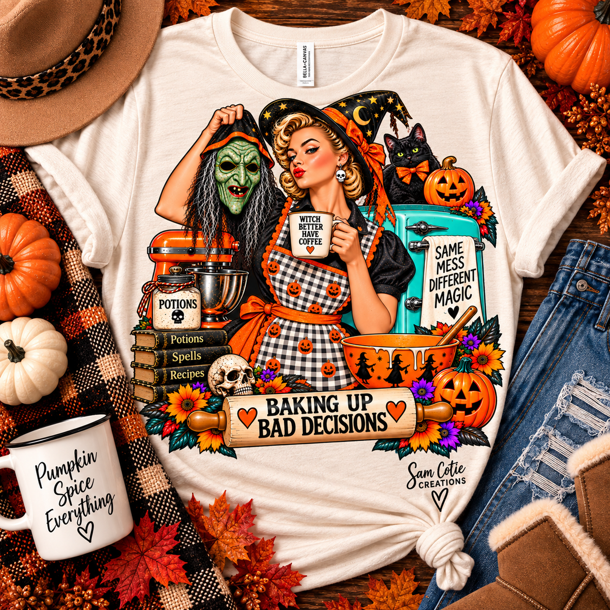 Kitchen Witch unisex t-shirt