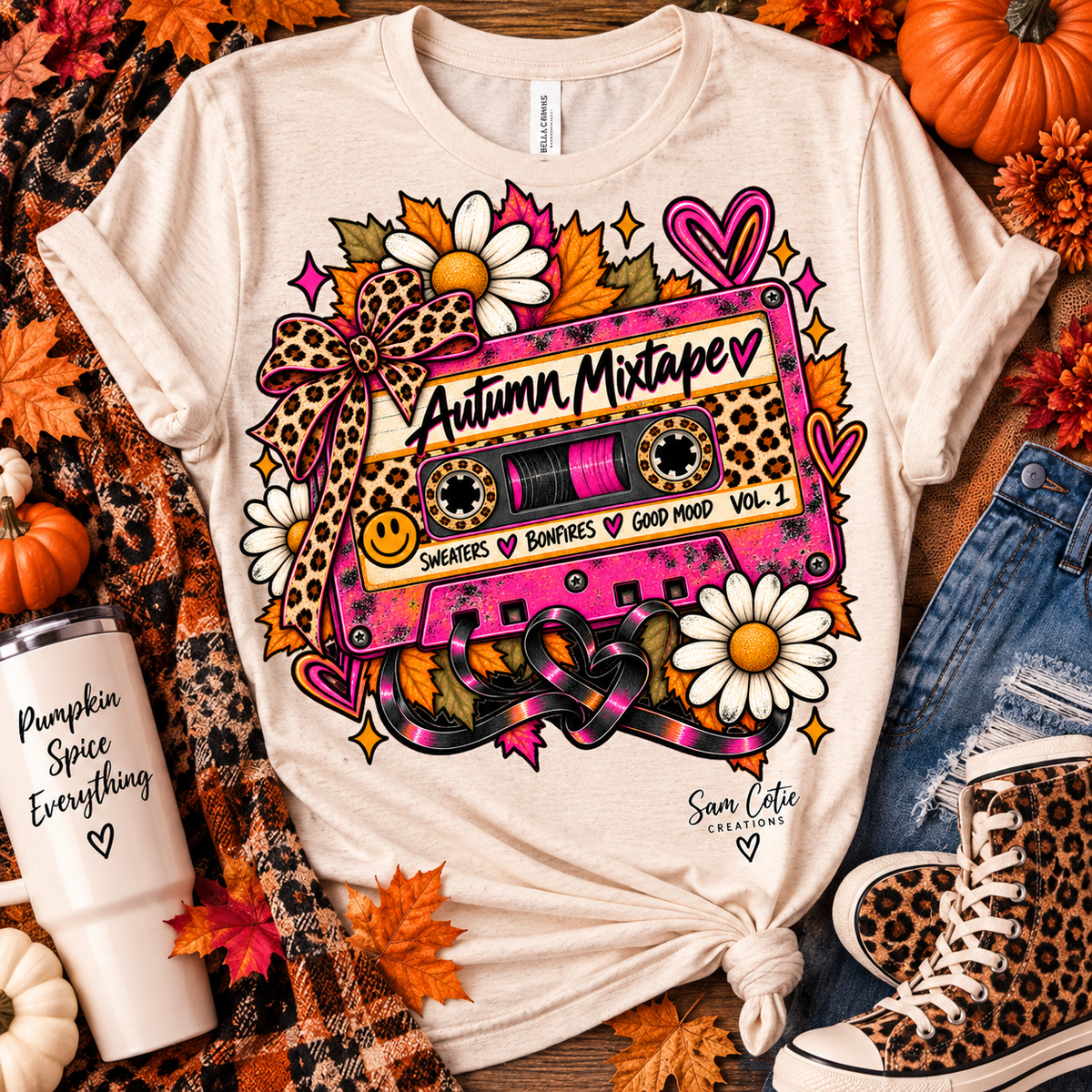 A Little Autumn Remix unisex T-shirt