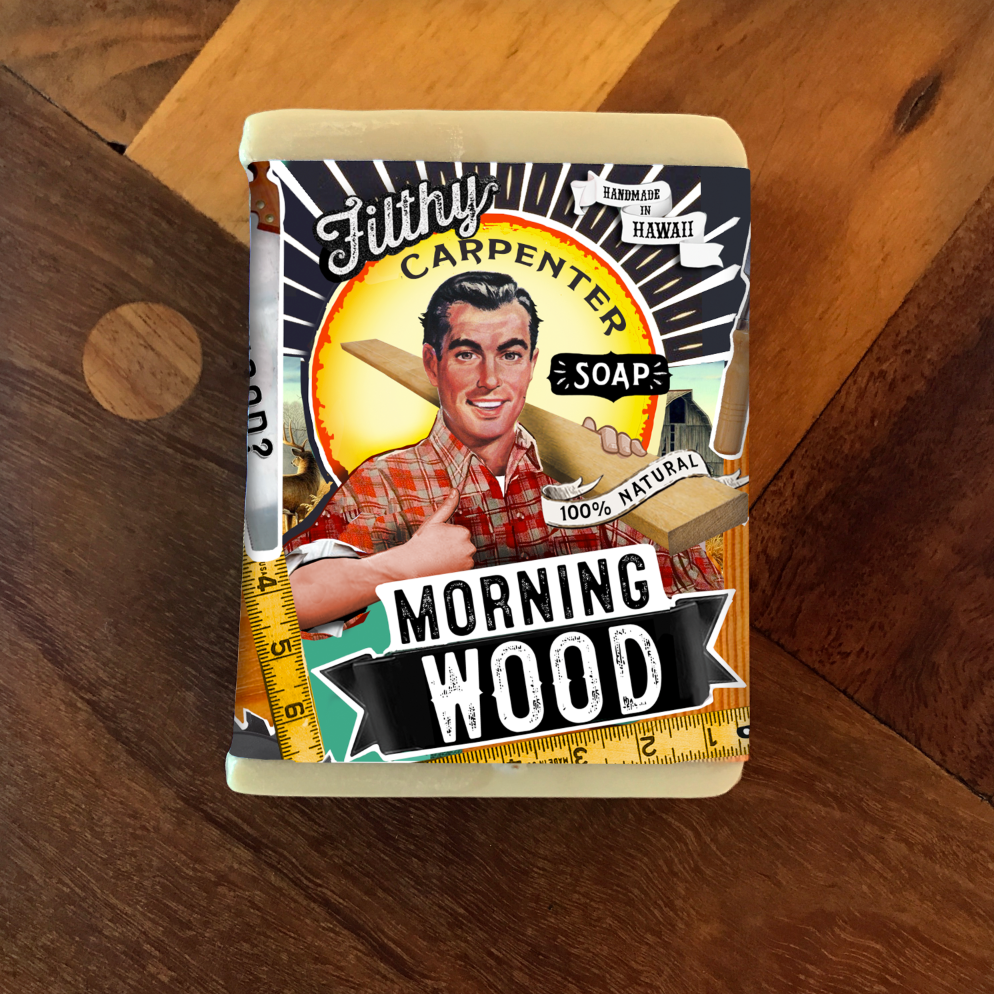 Filthy Carpenter Soap - Morning Wood: Large