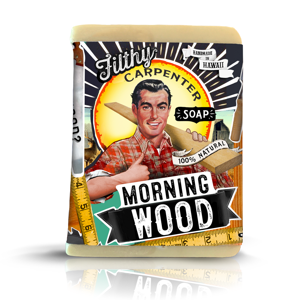 Filthy Carpenter Soap - Morning Wood: Large