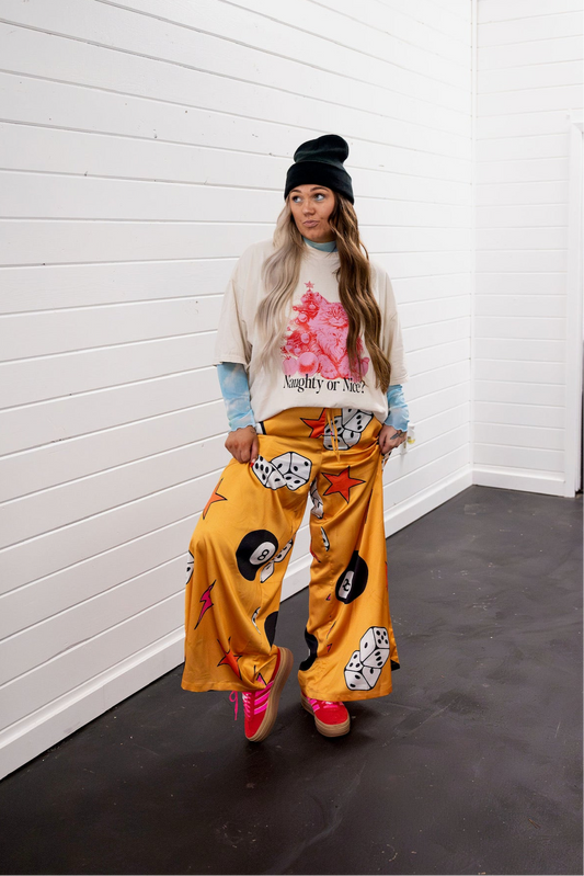She's So Lucky Trousers Emyave™ Original (size: S-XXXL): M/L (fits like size 14-20)