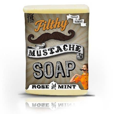 Filthy Mustache Soap: Large