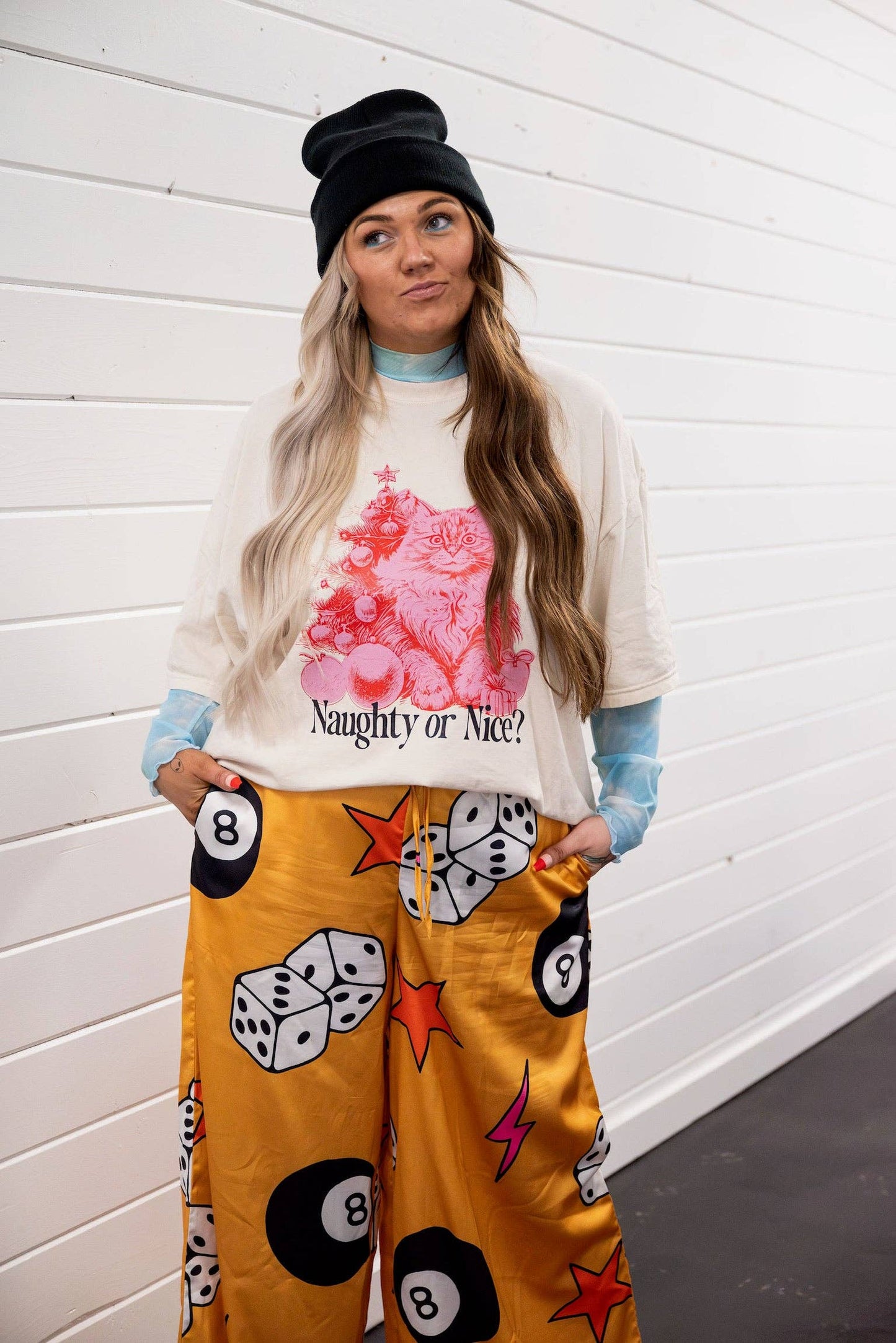 She's So Lucky Trousers Emyave™ Original (size: S-XXXL): L/XL (fits like size 22-30)