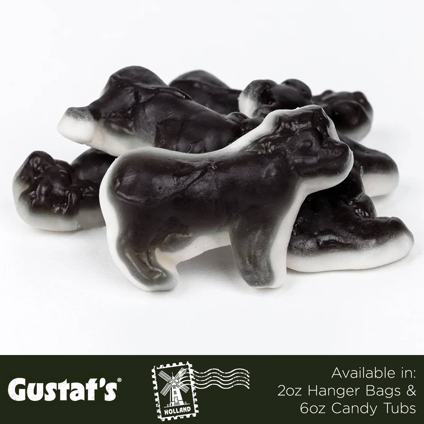 Cows By Gustaf (Imported): 6oz Candy Tub