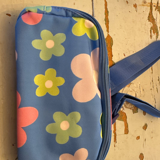 Blue flower Belt Bag