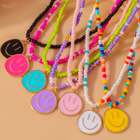 Happy Face Necklace