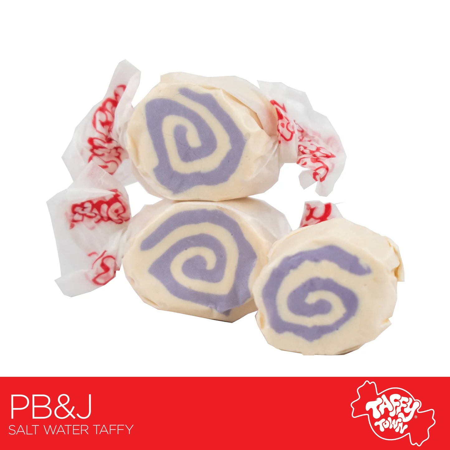 PB&J Salt Water Taffy by Taffy Town - 8oz Retail