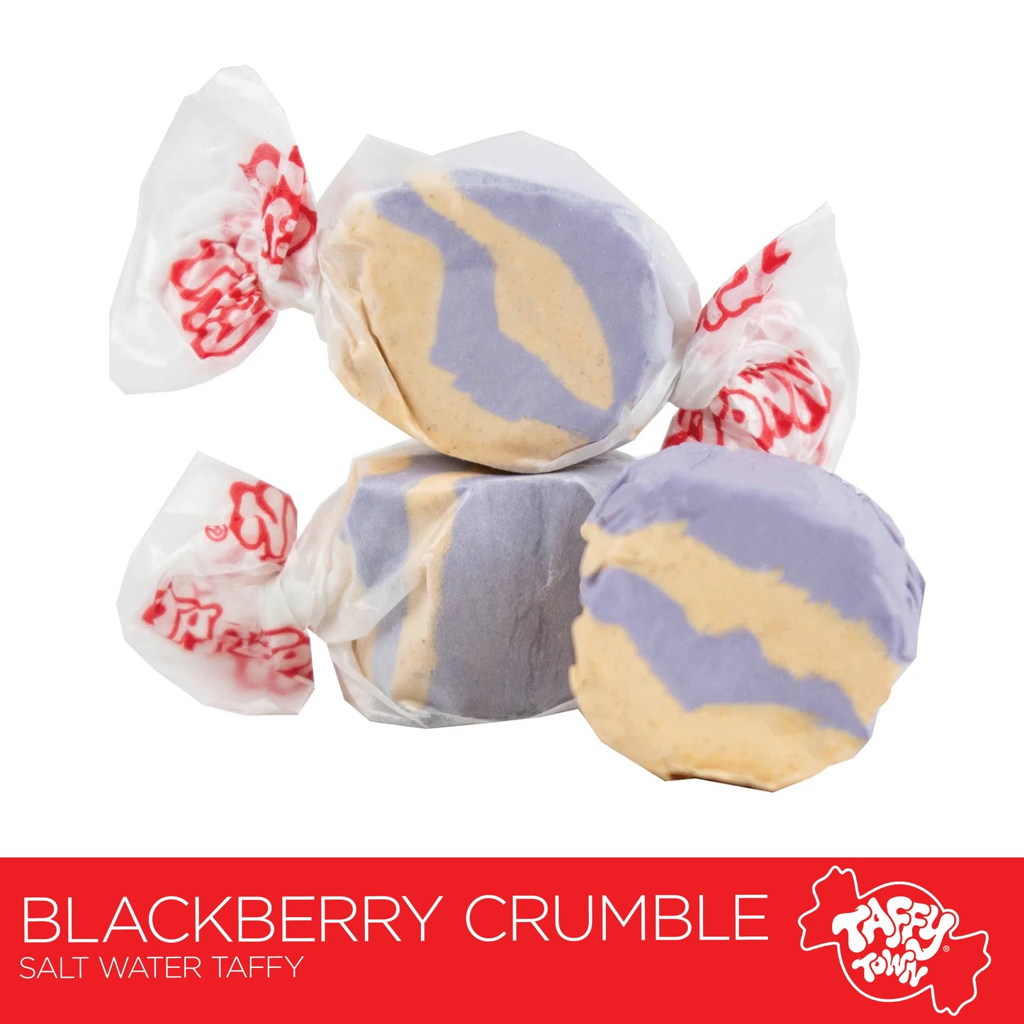 Blackberry Crumble Salt Water Taffy by Taffy Town - 8oz
