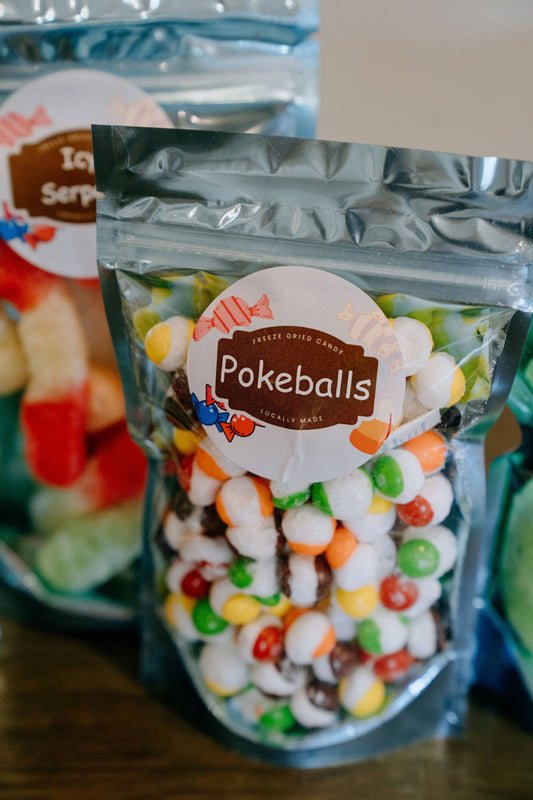 Pokeballs Freeze Dried Candy