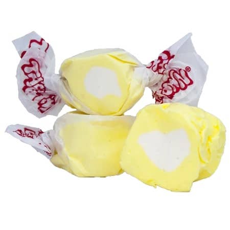 Lemon Cream Salt Water Taffy by Taffy Town - 8oz Retail