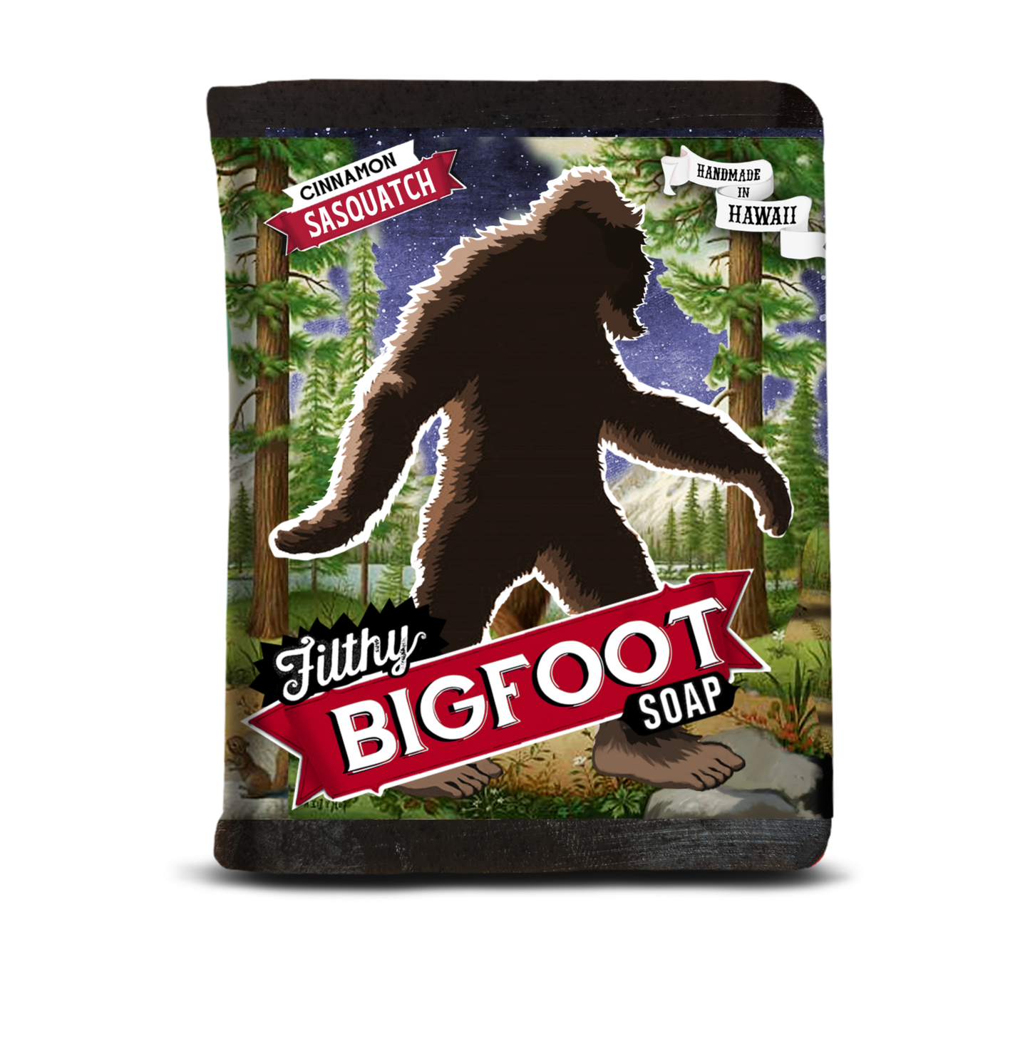 Filthy Bigfoot Soap - Cinnamon Sasquatch: Large