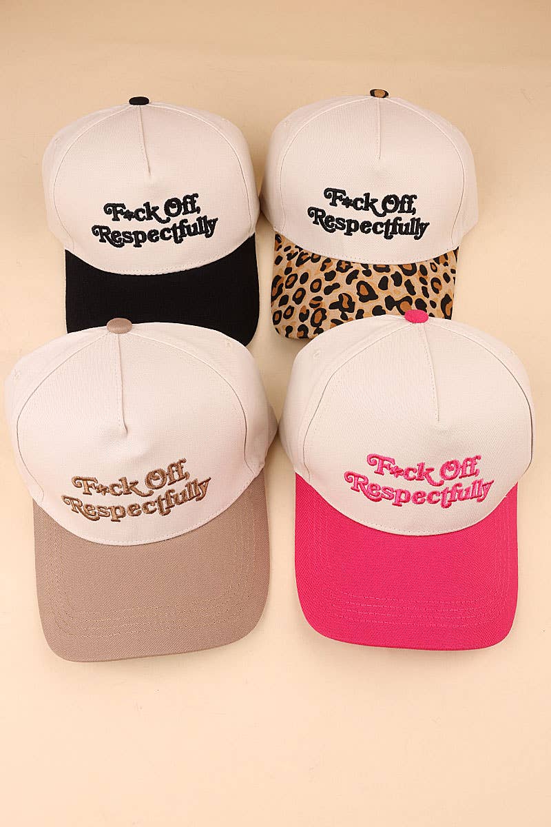 Fx Ck Off Respectfully hat